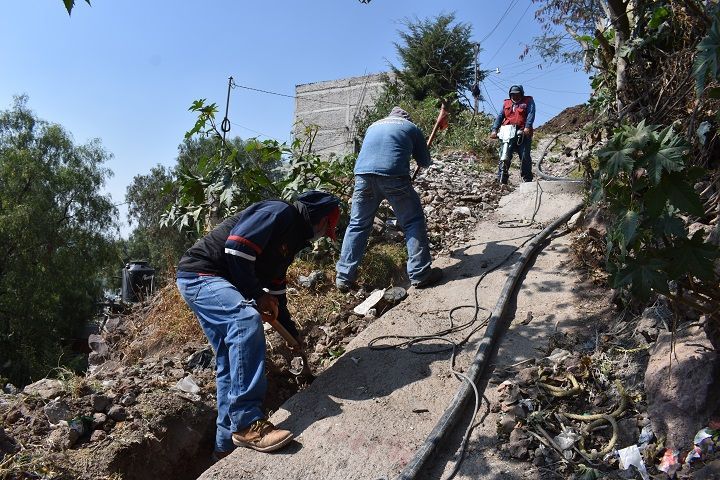 En Chimalhuacan rehabilitamos infraestructura hidráulica: Jesús Tolentino