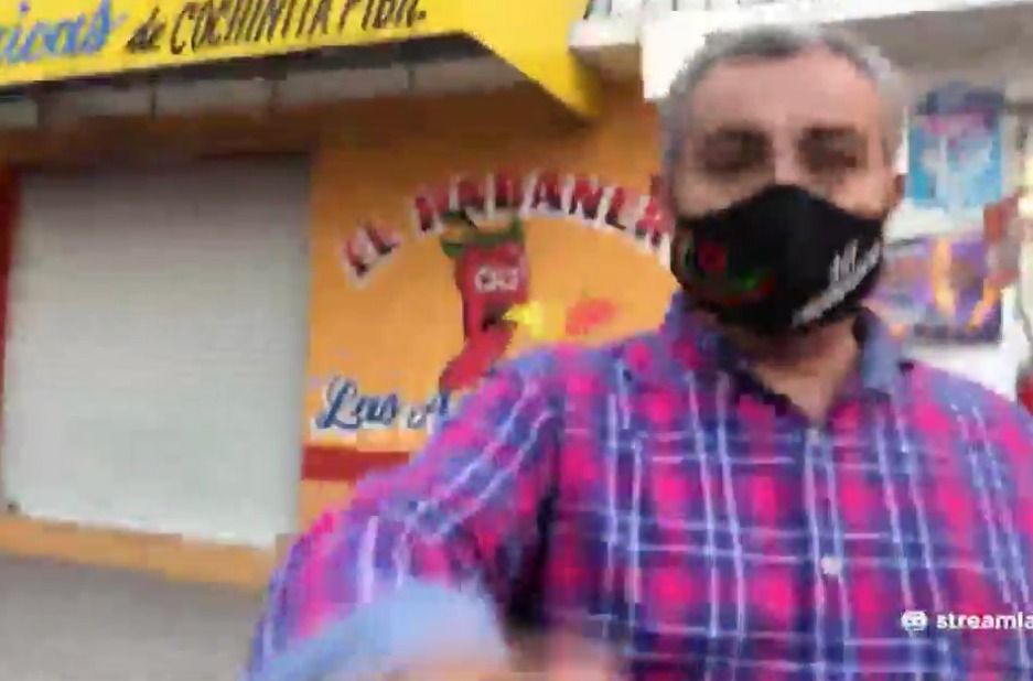 Ex candidato del PRI #agrede a brigadistas de célula anti Covid-19 en Ecatepec