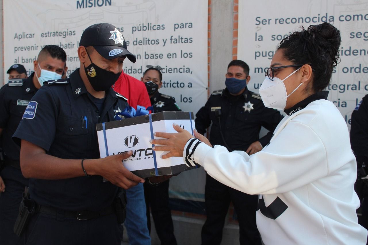 Texcoco reconoce labor de Policías Municipales en mejoramiento de la seguridad