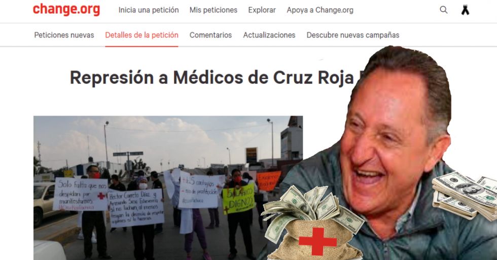 Solicitan firmas para destituir a Saade Kuri de la Cruz Roja