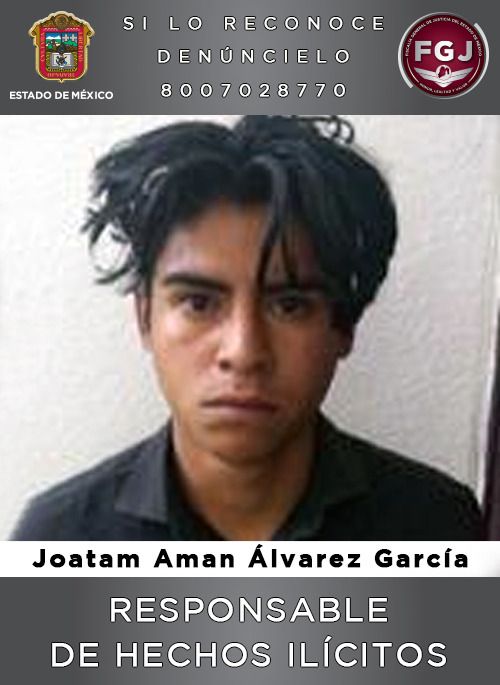 #Tambo por  47 años al asesino de Coacalco, Joatam Aman Álvarez García