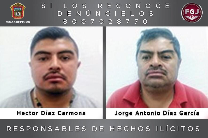 #Por homicidio sentencian a 91 años de prisión a Jorge Antonio Díaz García y Héctor Díaz Carmona