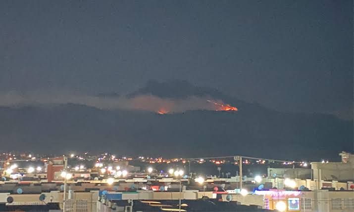 A 24 horas, el incendio en el Parque Nacional  Iztaccíhuatl -Popocatépetl, aún no se puede controlar
