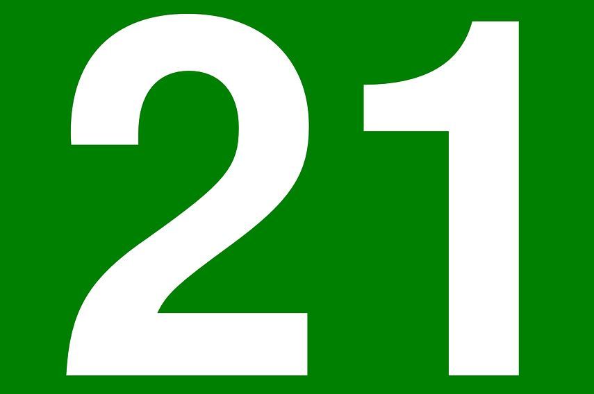 ¿Qué significa el número 21 en numerología?