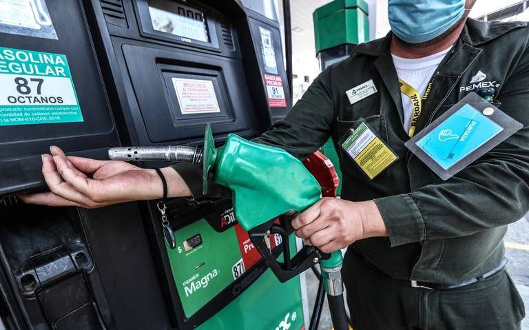Gasolina está entre 2 y 3 pesos más barata que en 2018