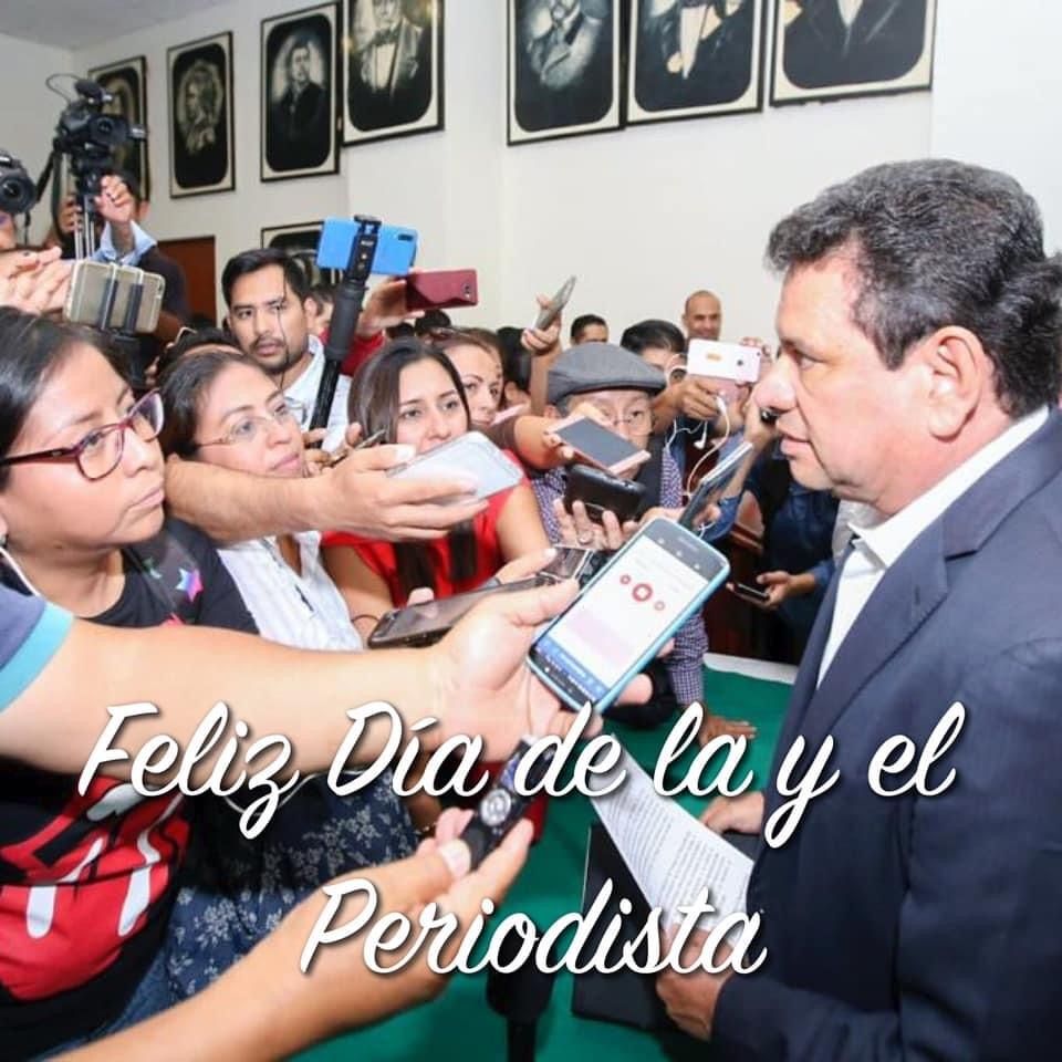 Felicita Tulio Pérez a las y los periodistas en su día; reconoce su labor en Guerrero 