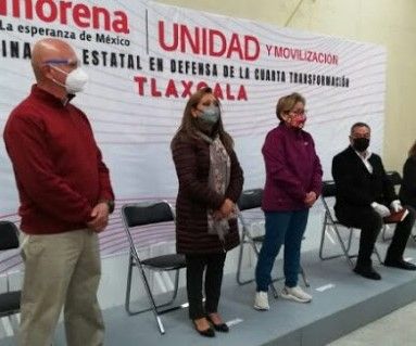 EN TLAXCALA, SENADORA MARTHA GUERRERO PRESIDE ENCUENTRO DE UNIDAD Y ORGANIZACION EN DEFENSA DE LA CUATRO T.
