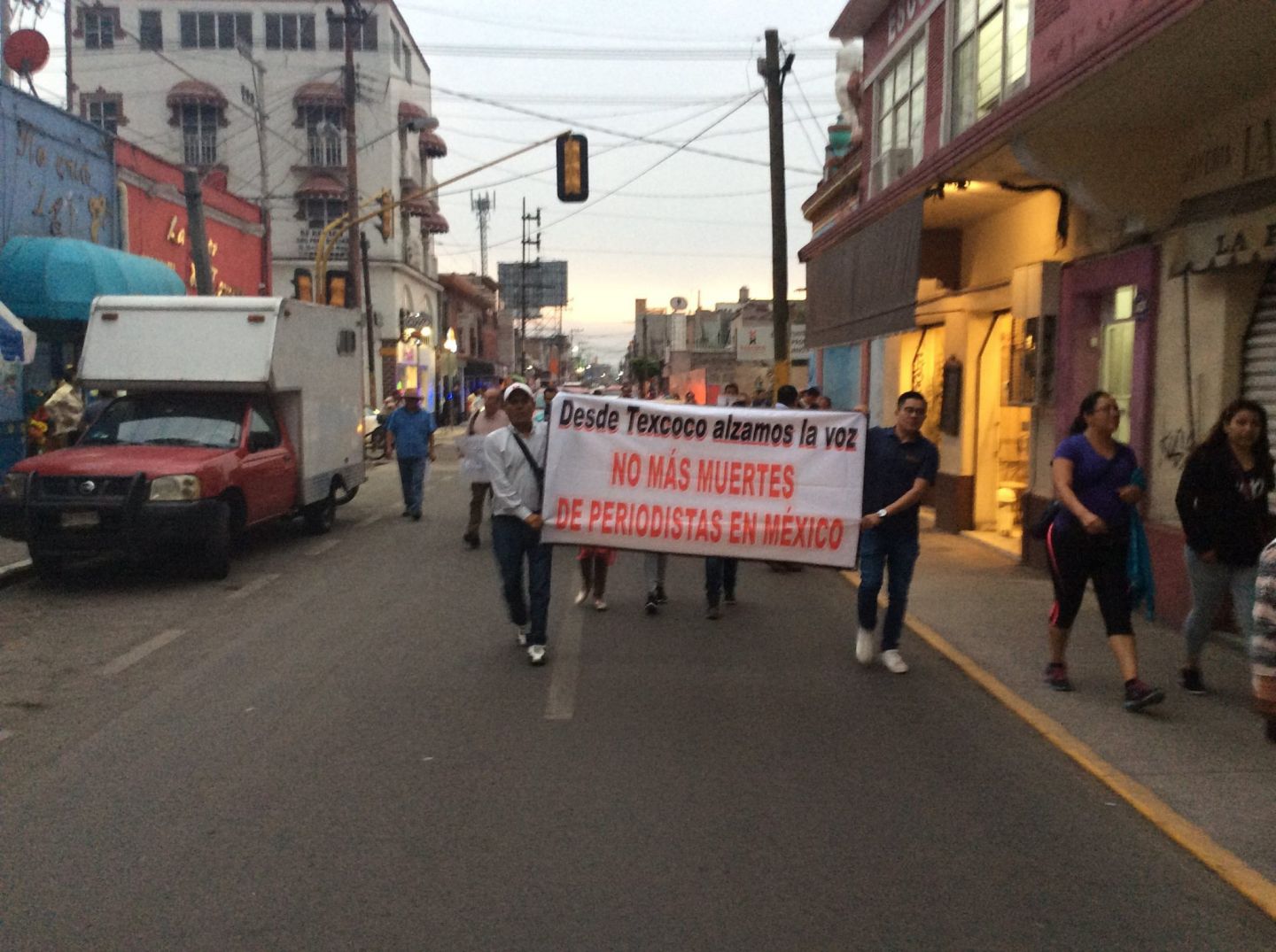 Exigen periodistas de Texcoco alto a las agresiones contra el gremio  y se brinden garantías para su labor profesional 
