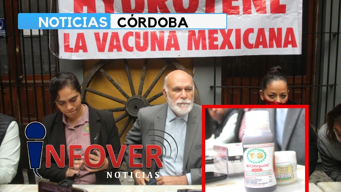 Vacuna Hydrotene, un tratamiento contra Covid que desarrolla el Ing. Juan Alfonso García Urbina.
 