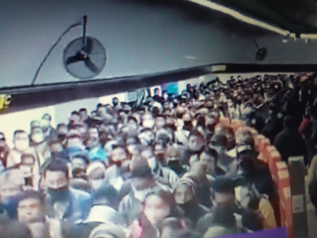 #Escenas de terror en el Metro de la CDMX en plena pandemia