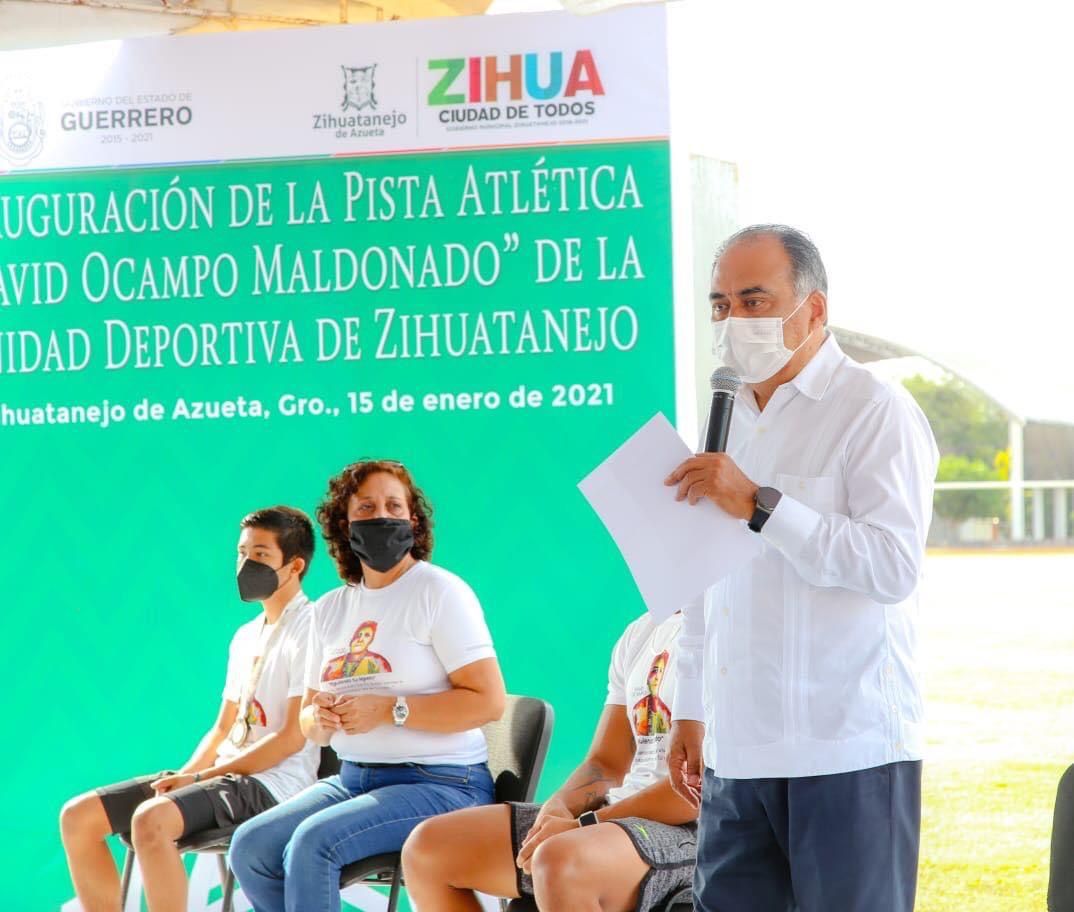 Lleva el gobernador Astudillo más obras sociales y de infraestructura a Zihuatanejo 