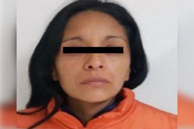 Laura "N" mujer que podría pisar la cárcel en caso de ser presunta culpable de homicidio en contra de un líder tianguista en Almoloya de Juarez 