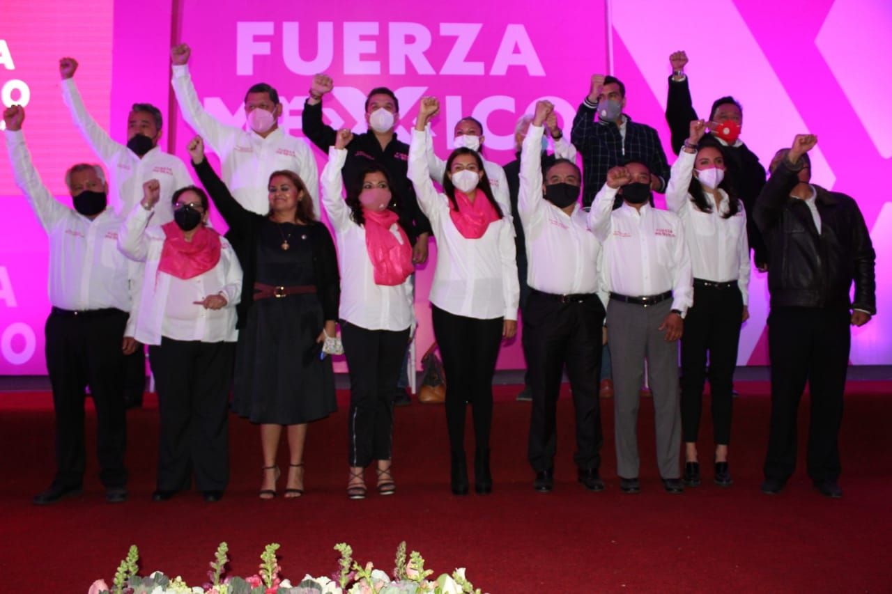 Comité directivo estatal del Partido Fuerza por México rindió protesta