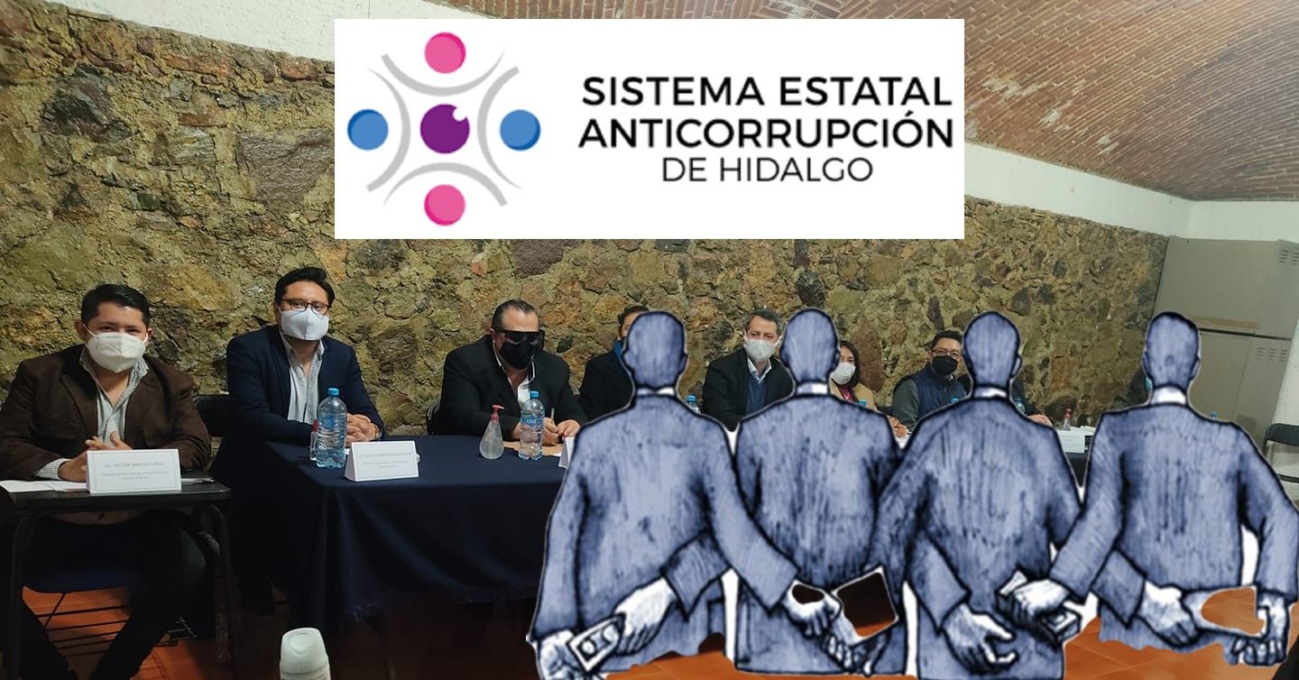 Sigue el cochinero en el Sistema Estatal Anticorrupción de Hidalgo