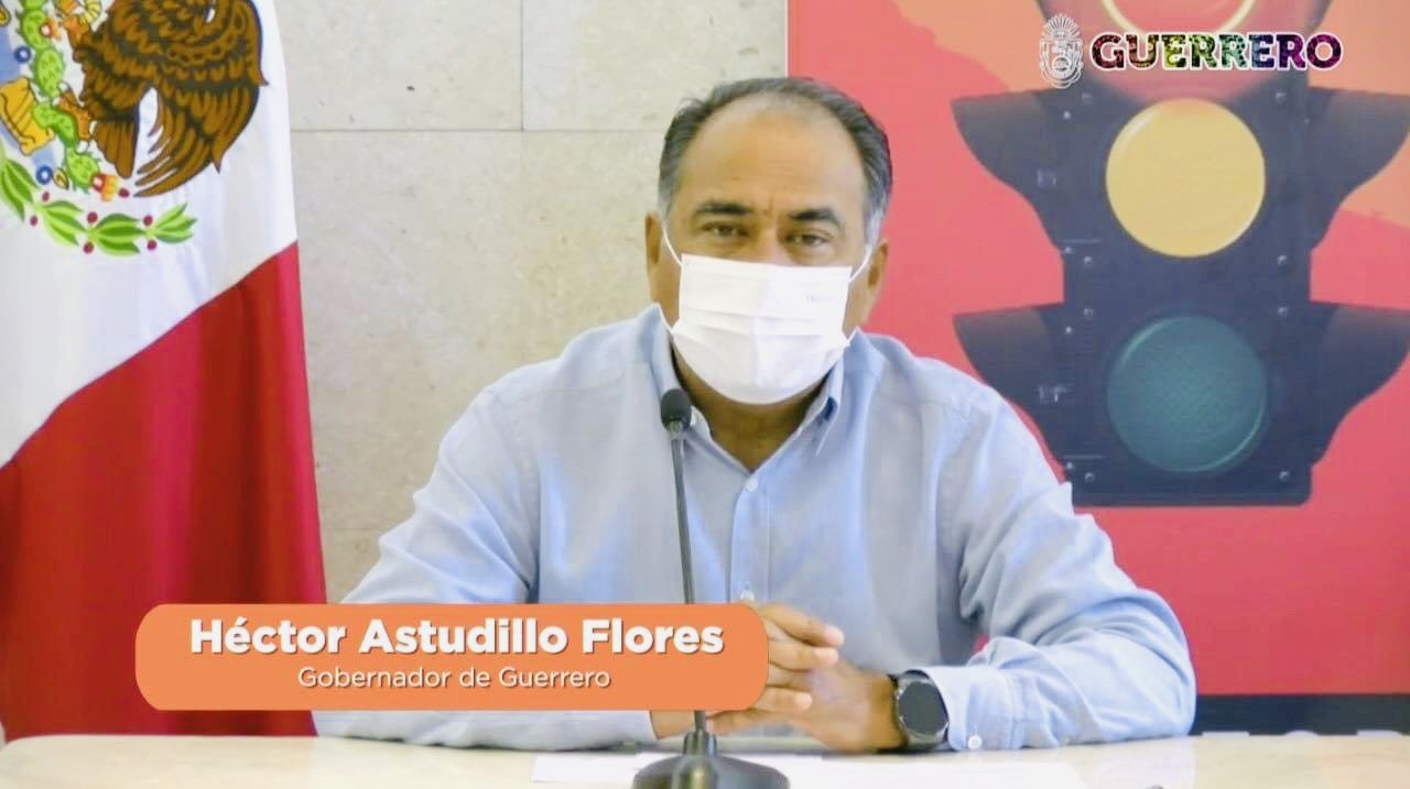 Entre todos debemos hacernos responsables para frenar los contagios por COVID-19 en Guerrero: Astudillo 