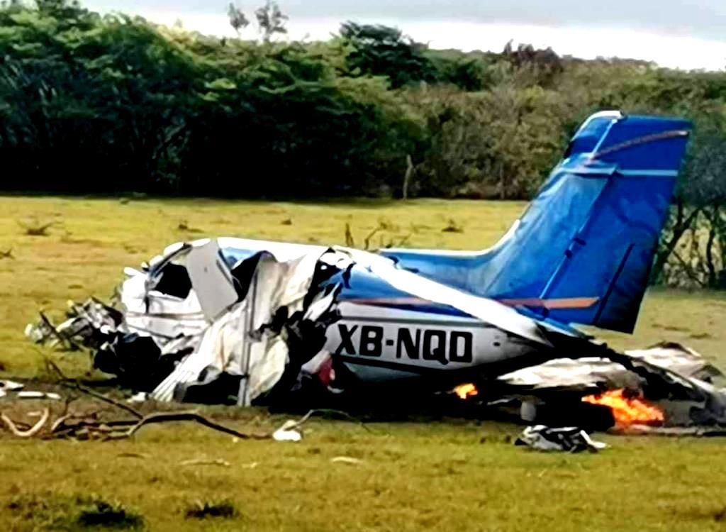  Se desploma avioneta en Chiapas