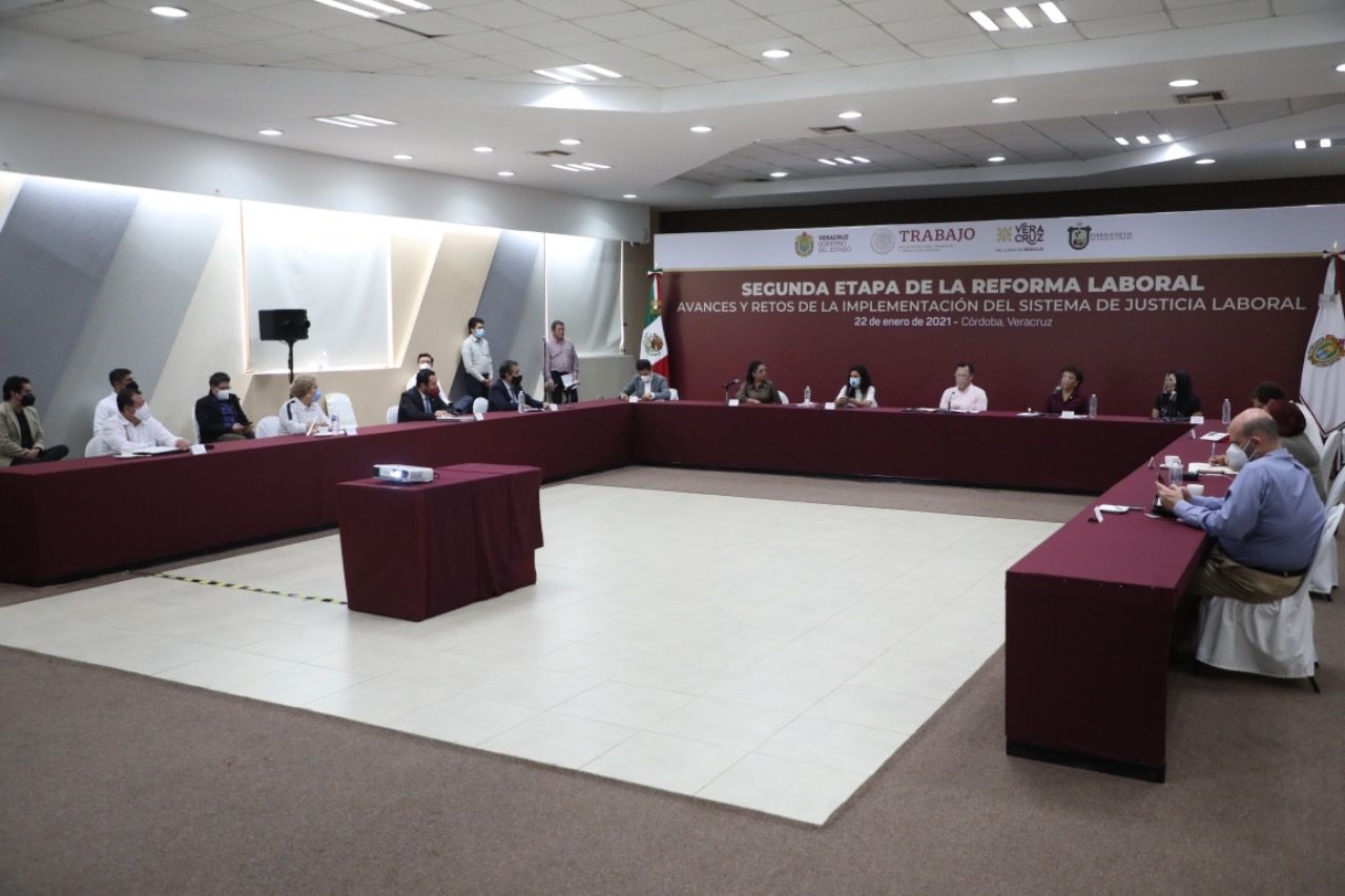 En marcha, segunda etapa de implementación de la Reforma Laboral en Veracruz
