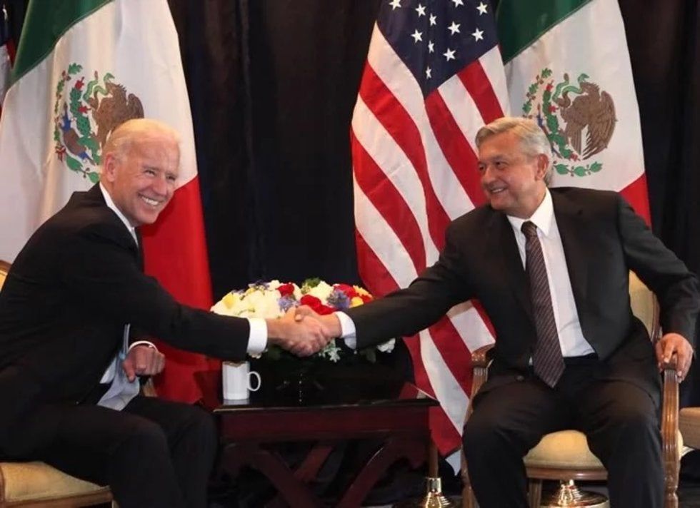 Golpe a la derecha mexicana: Biden hará sus mañaneras como AMLO 