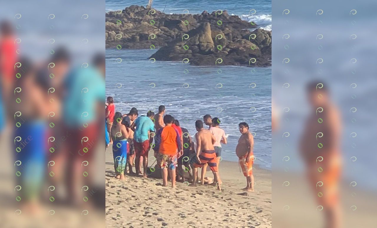 Mure ahogado un turista de Jalisco en Playa Ventura