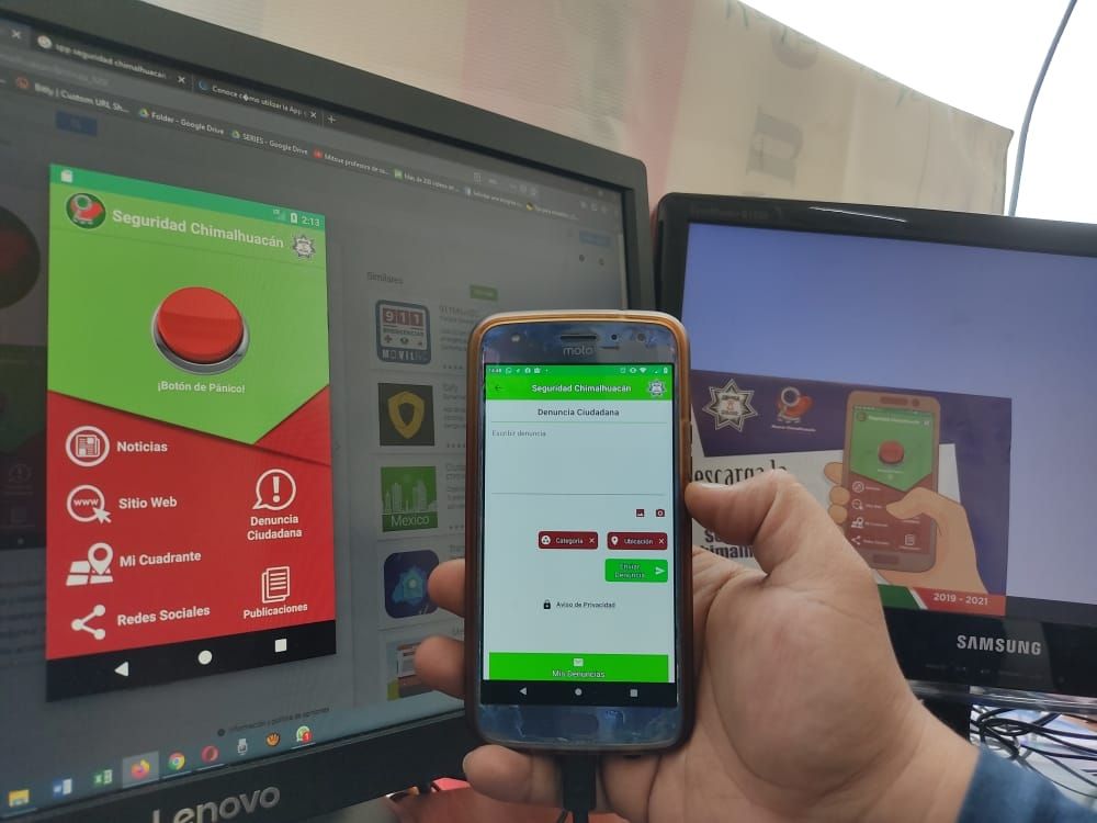 Más de 26 mil usuarios en App Seguridad Chimalhuacán