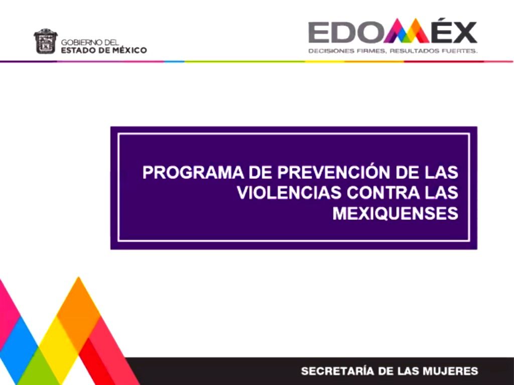 El GEM implementa estrategias de prevención y atención de la violencia contra las mujeres