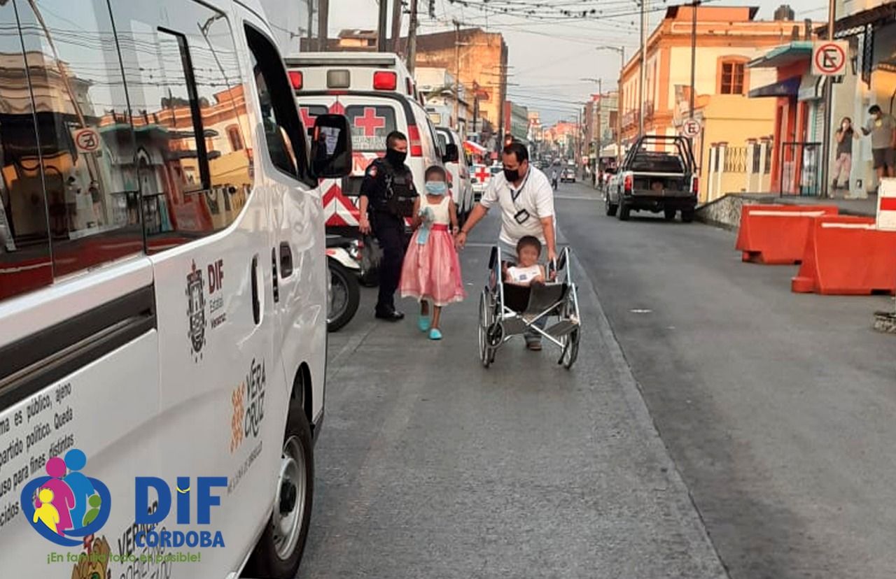 Resguarda DIF a menores captadas por la Policía preventiva cerca de la colonia Pino Suárez 