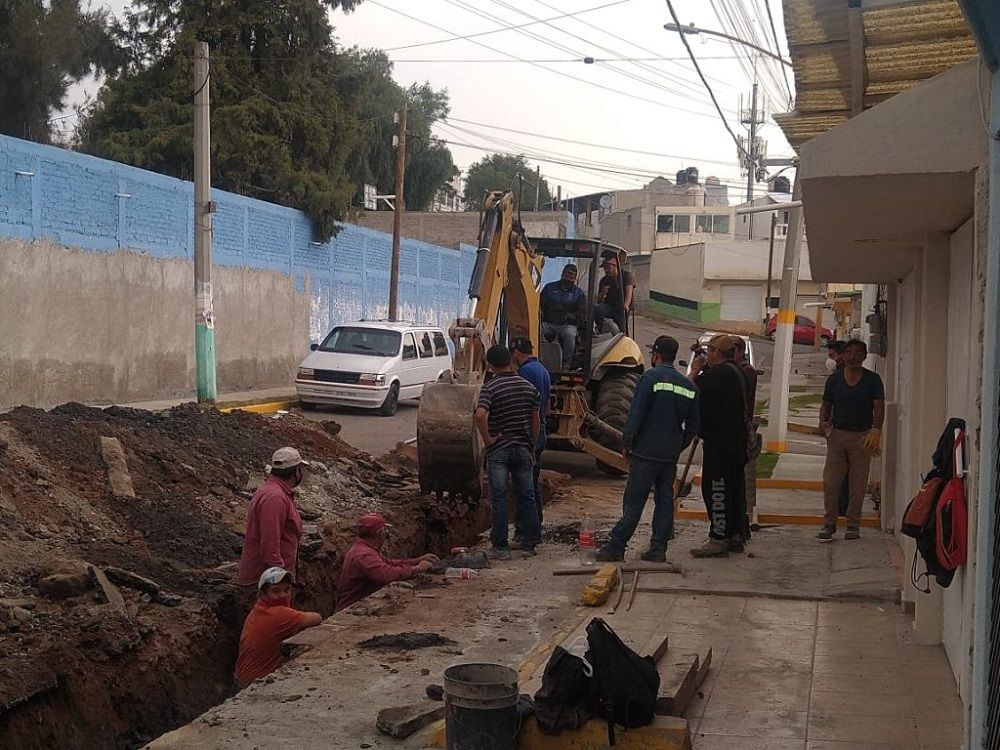 Reparación de fugas e infraestructura de drenaje en Coacalco