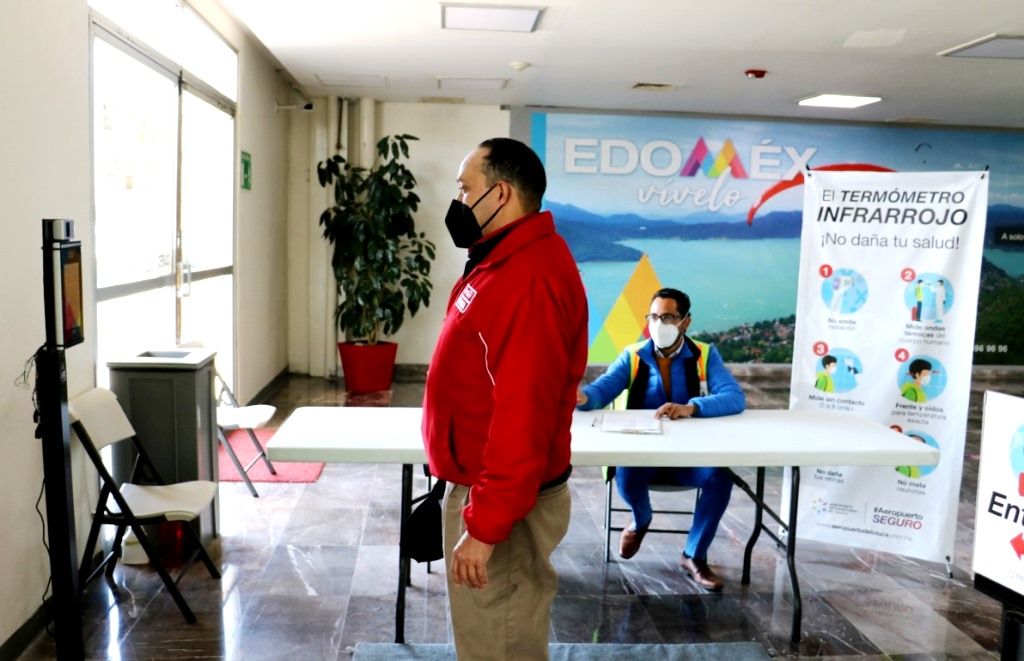 El Edoméx logra 159 mil acciones de prevención y diagnóstico a COVID-19 en Aeropuerto Internacional de Toluca

