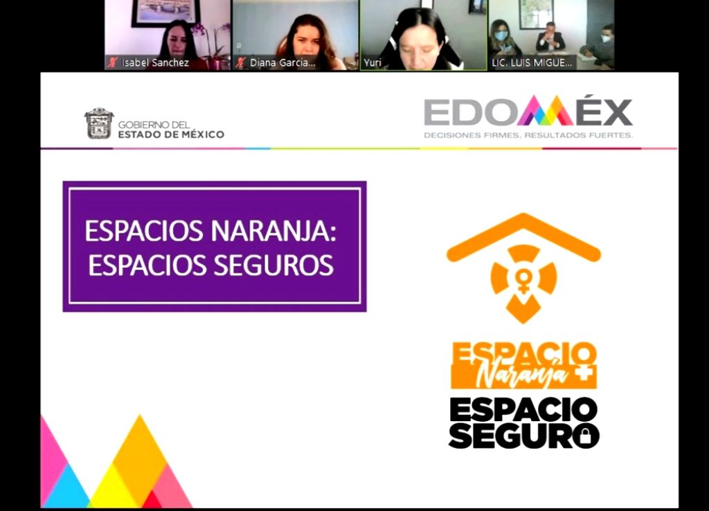 El GEM implementa espacios naranjas para garantizar seguridad de mujeres mexiquenses 