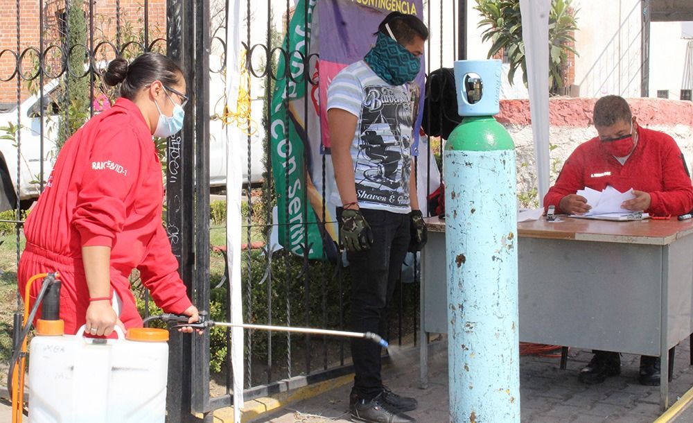 #En Ixtapaluca  enfermos de COVID - 19  agradecen a la alcaldesa llenado de tanques de oxigeno