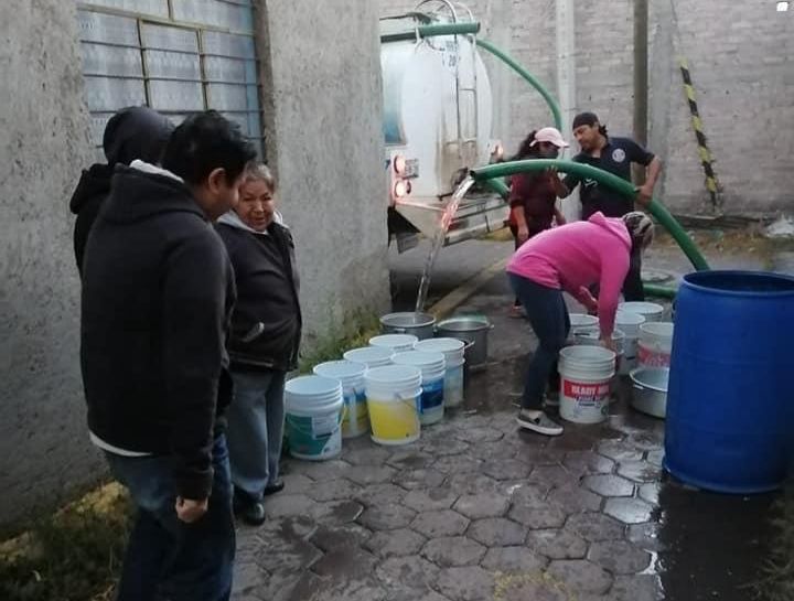 #En plena pandemia Olga Medina corta suministro de agua  en Los Reyes La Paz