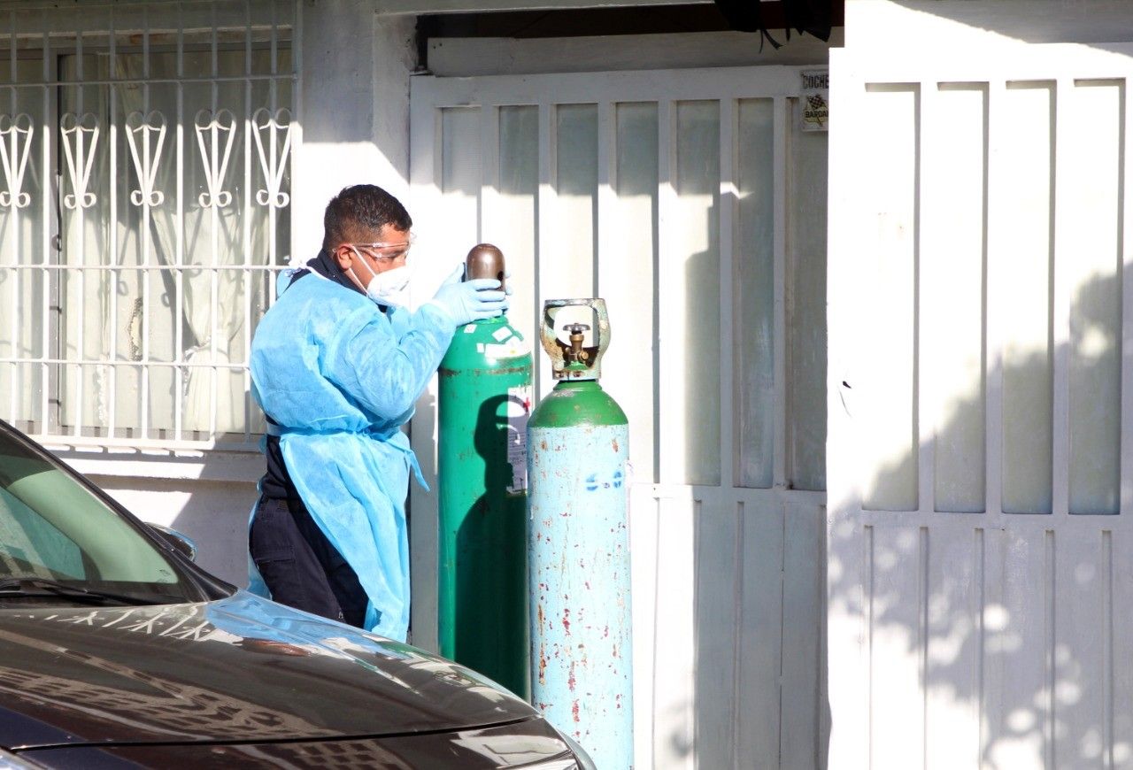 Ecatepec entrega tanques de oxígeno a domicilio a pacientes de Covid-19; suman más de 3 mil recargas