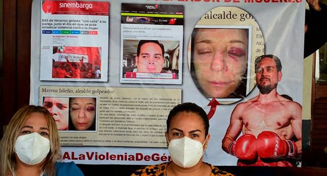 Por golpeador de Mujeres
en Medellín no quieren Marcos Isleño, candidato de Javier Duarte