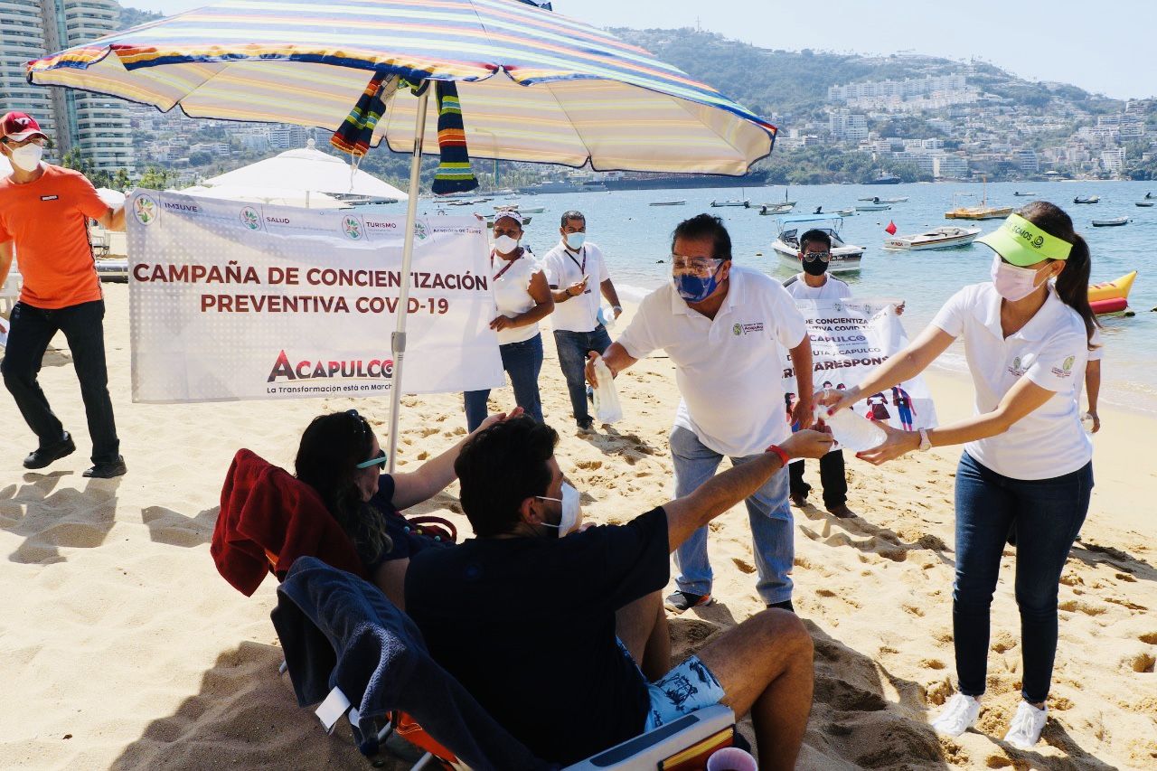 Fomenta Gobierno de Acapulco cultura sanitaria para combatir el COVID-19 