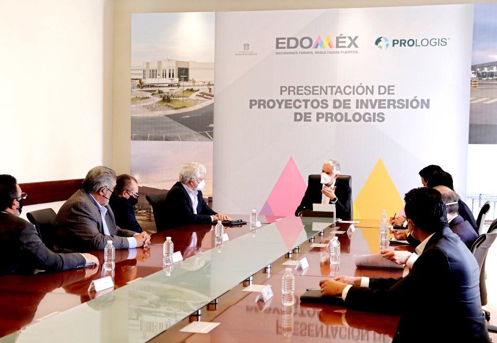 Alfredo del Mazo encabeza la presentación de Cartera de Proyectos de Prologis México