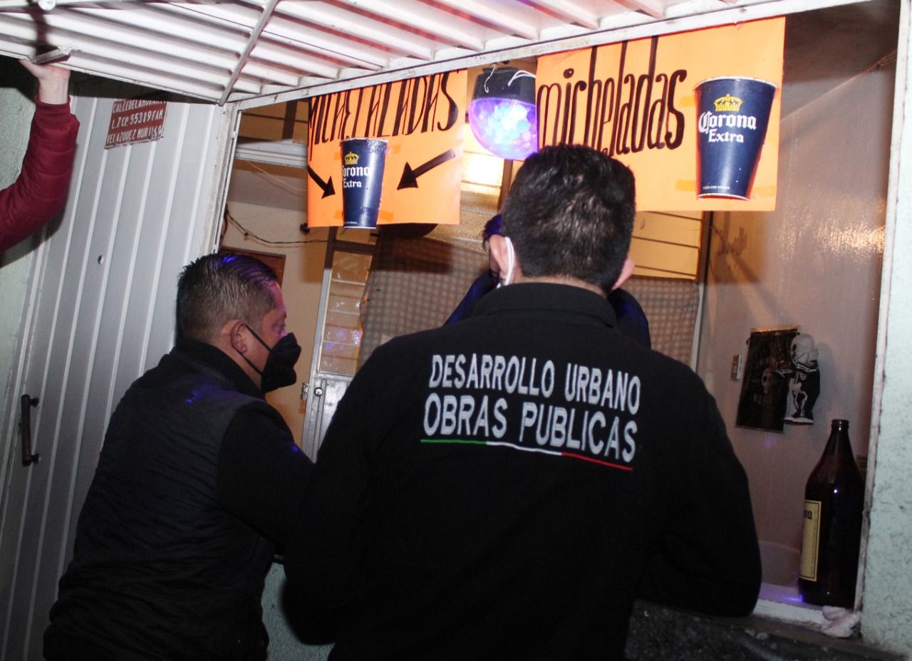 Realizan #operativo para cancelar fiestas y suspenden puntos de venta de #alcohol en Ecatepec
