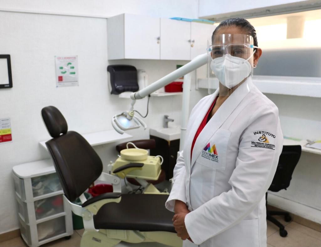 Manifiestan odontólogos del IMIEM compromiso y liderazgo durante pandemia de COVID-19