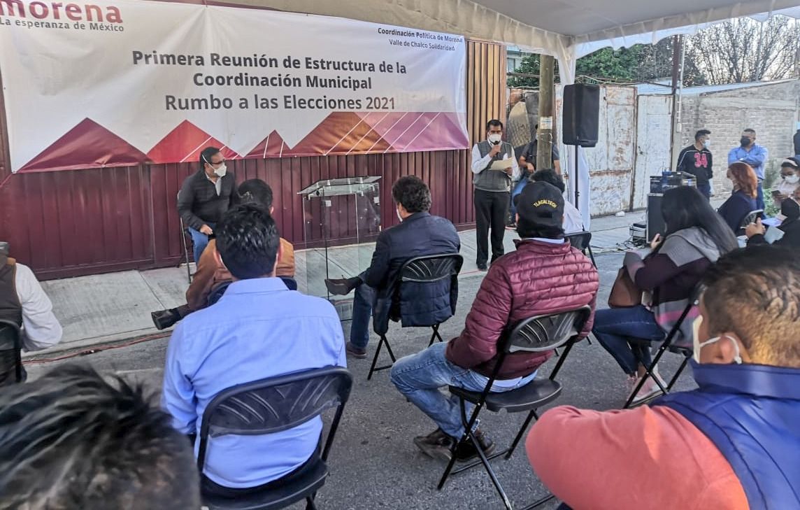 #En Valle de Chalco Solidaridad  MORENA cuenta con liderazgos de representación