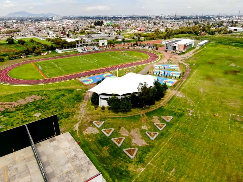 El GEM beneficia a más de 75 mil mexiquenses con la modernización de la Unidad Deportiva Bicentenario San Mateo Atenco