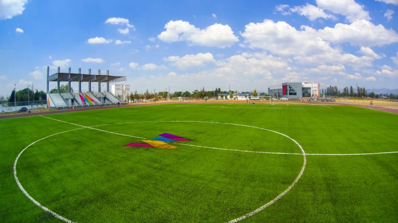 Beneficia GEM a más de 75 mil mexiquenses con la modernización de la Unidad Deportiva Bicentenario San Mateo Atenco