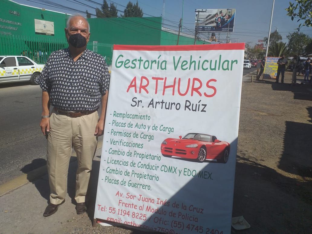 #Gestor vehicular, Arturo Franco Ruíz soluciona su problema empresas y particulares