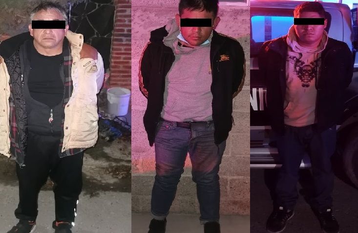 Policía de Ecatepec #captura a 4 integrantes de #supuesta banda de secuestradores que pretendían #plagiar a un comerciante 