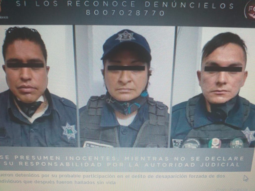 #Detienen a tres policías de Tultitlán por desaparecer a dos personas: gobierna MORENA
