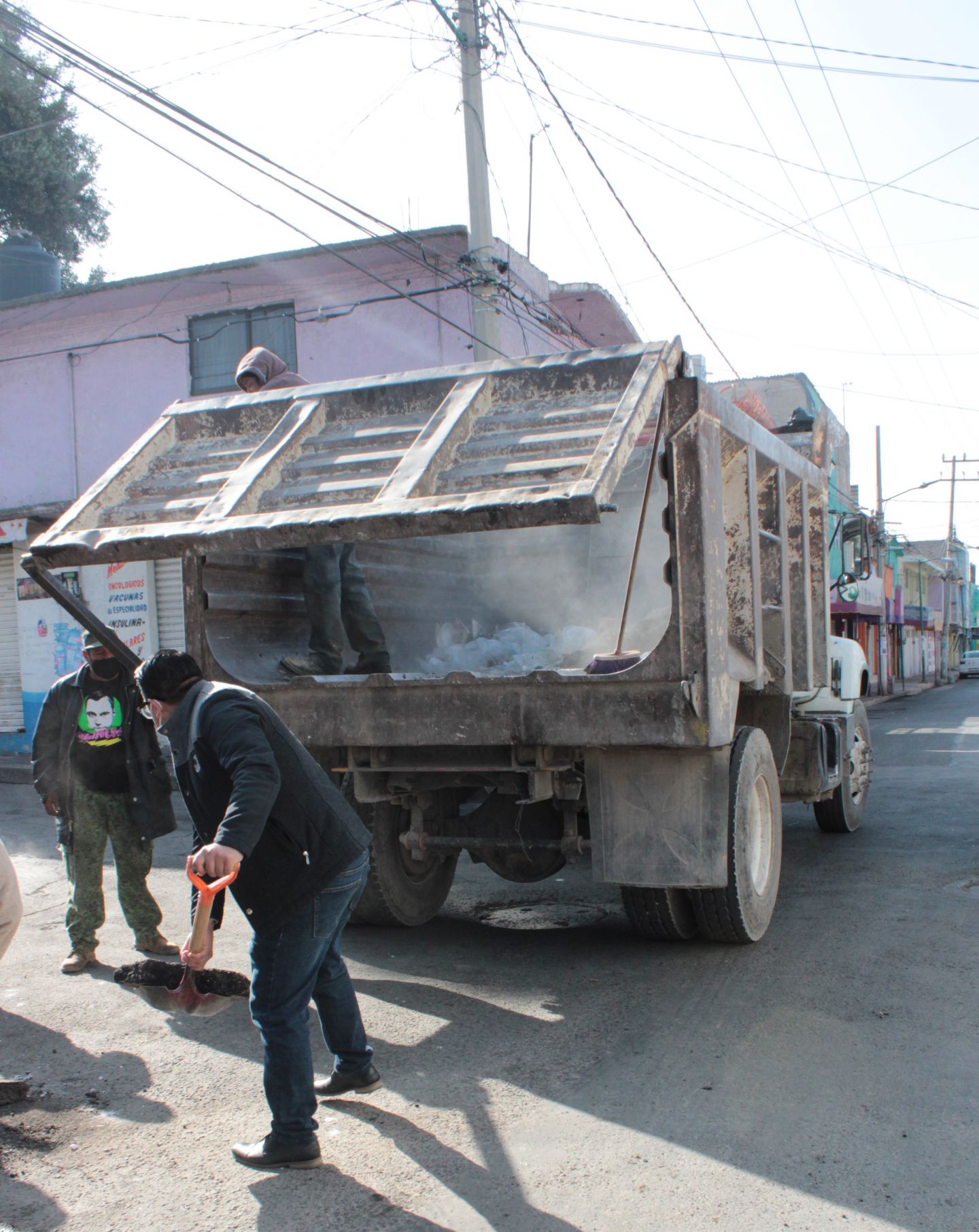 Implementamos jornadas de limpieza en el barrio Xochiaca