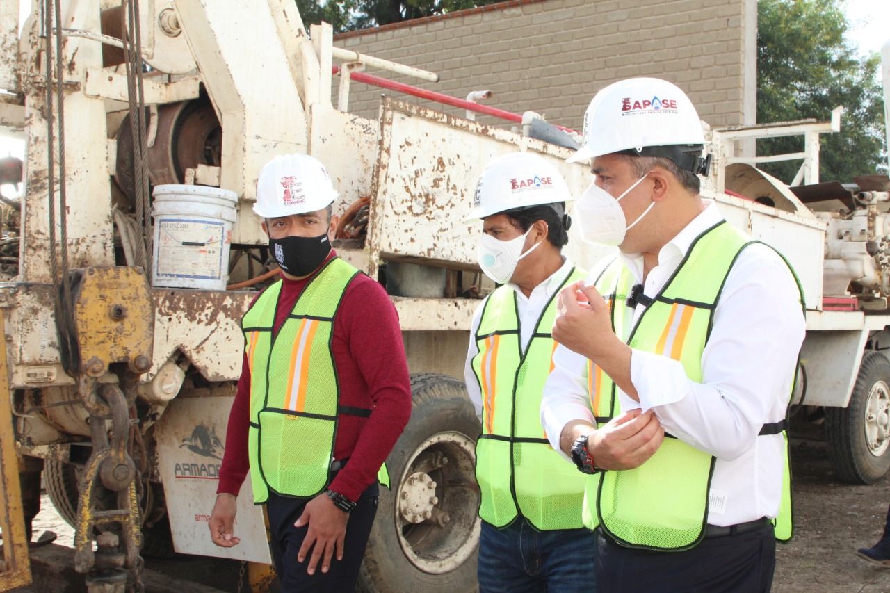 Empresa dona la perforación de un pozo al pueblo de Ecatepec