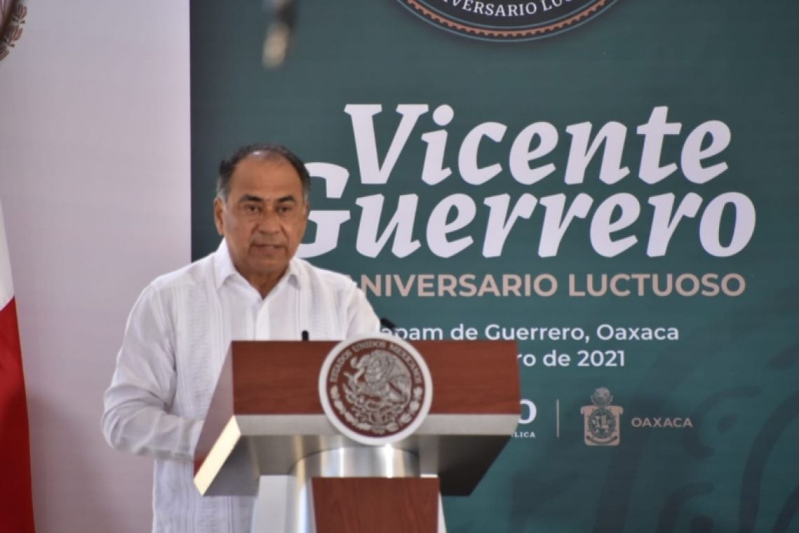 Reivindicar el nombre de  Vicente Guerrero Saldaña
