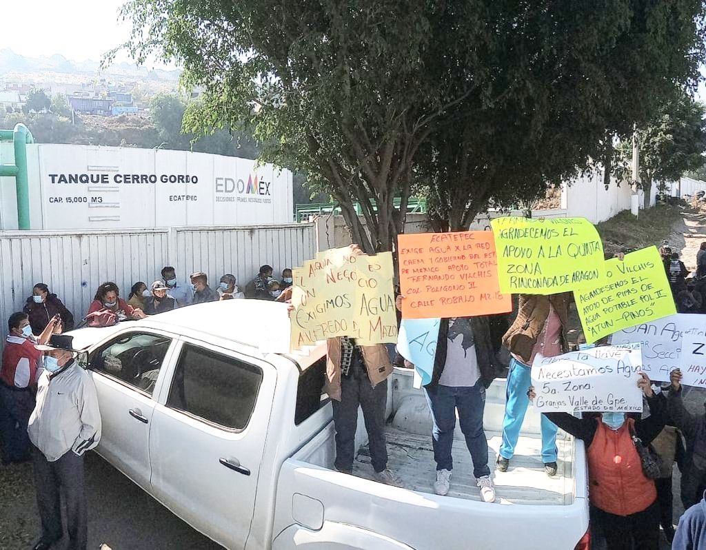 Crean más de 100 comités ciudadanos en Ecatepec para exigir agua al gobierno estatal