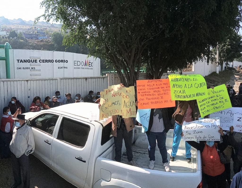 Crean más de 100 comités ciudadanos en Ecatepec para exigir agua al gobierno estatal
