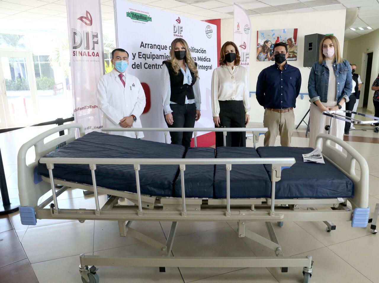 DIF Sinaloa rehabilitará y equipará el área médica del Centro Gerontológico Integral