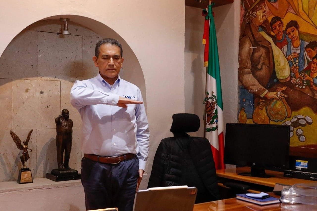 
Marcos Parra inaugura el inicio de clases del Colegio de Bachilleres Plantel 4 Taxco